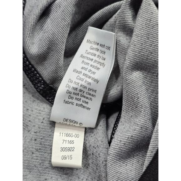 Athleta Leggings Womens Sz Small Charutanga Cropped Black Ombré Capri Sweatpants - Picture 9 of 11